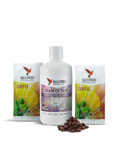 Bulletproof® Coffee Pack (Brain Octane & Whole Bean)